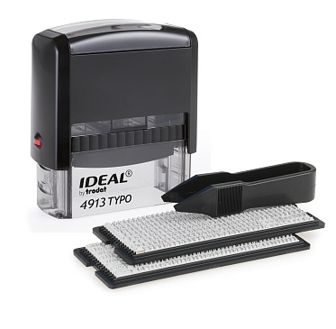 Самонаборный штамп Trodat 4913 typo Ideal (2 кассы)