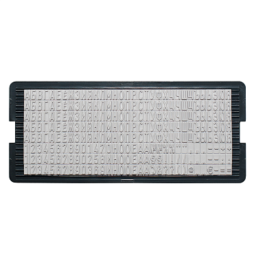 Касса букв Trodat 6004